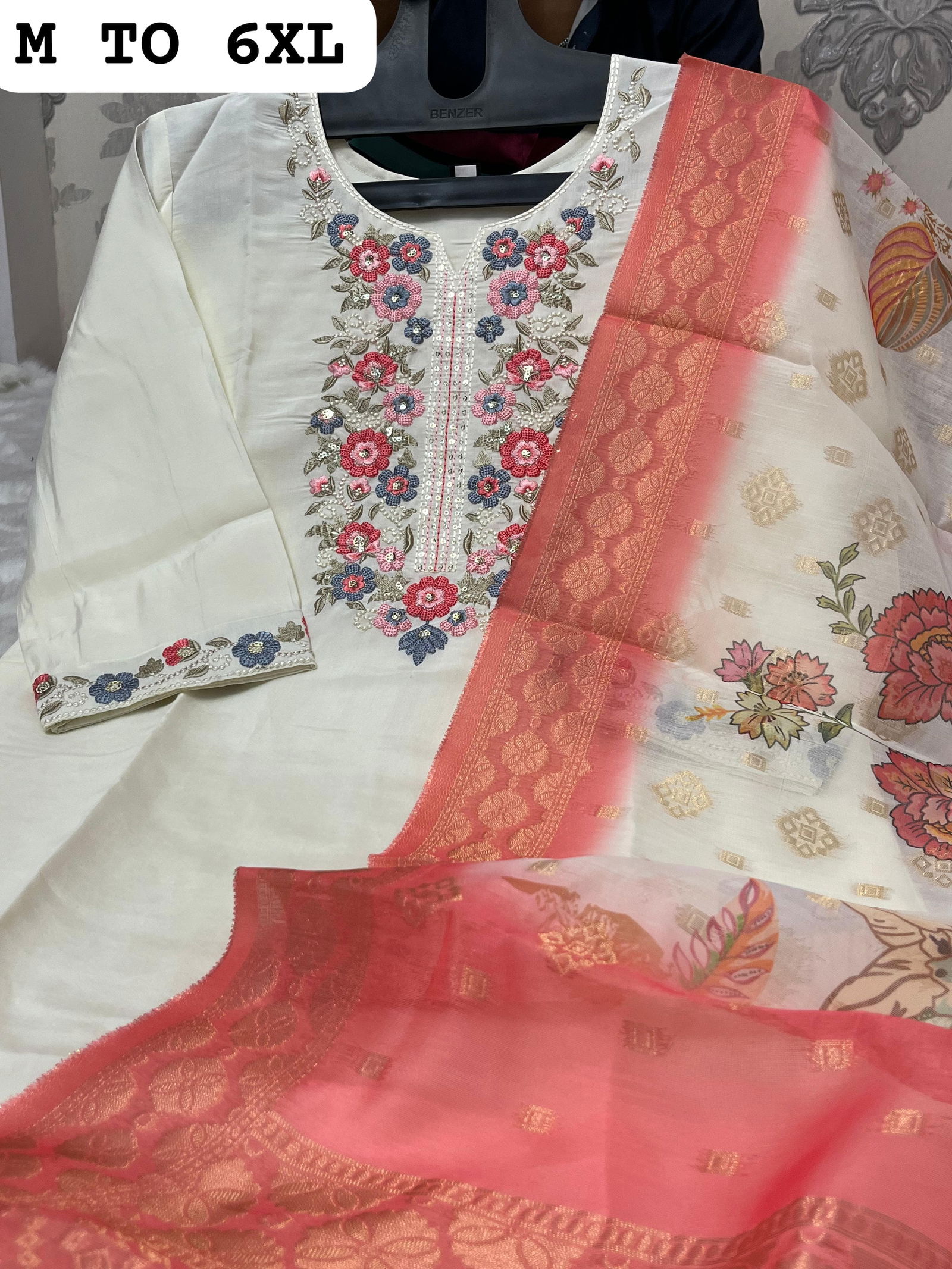 SV Pure Muslin And Viscose Designer Kurti With Bottom Dupatta Wholesale Shop In Surat
